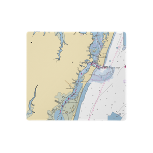 Marsh Harbour Yachting Center (Ocean City, MD) NOAA Chart  Gaming Mouse Pad