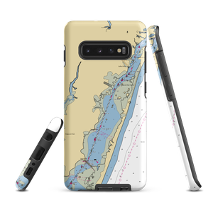 Frontier Town Campground (Ocean City, MD) NOAA Chart Samsung Phone Case