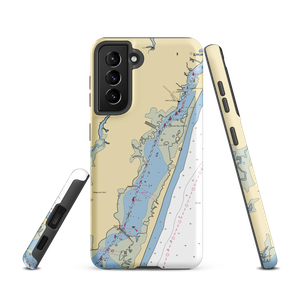 Frontier Town Campground (Ocean City, MD) NOAA Chart Samsung Phone Case