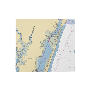 Frontier Town Campground (Ocean City, MD) NOAA Chart  Gaming Mouse Pad