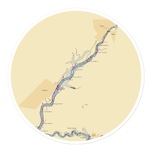 Walker's Marine Inc (Bethel, DE) NOAA Chart Sticker