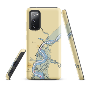 Vienna Municipal Marina (Mardela Springs, MD) NOAA Chart Samsung Phone Case