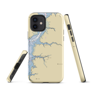 Suicide Bridge Restaurant & Marina (Secretary, MD) NOAA Chart  Tough iPhone Case