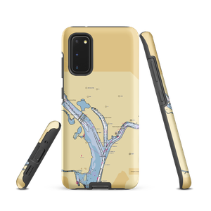 Wharf Market Docks (Washington, DC) NOAA Chart Samsung Phone Case