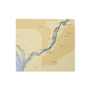 Anacostia Community Boathouse (Washington, DC) NOAA Chart  Gaming Mouse Pad