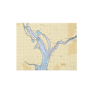 James Creek Marina (Washington, DC) NOAA Chart Jigsaw Puzzle