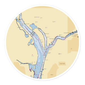 James Creek Marina (Washington, DC) NOAA Chart Sticker