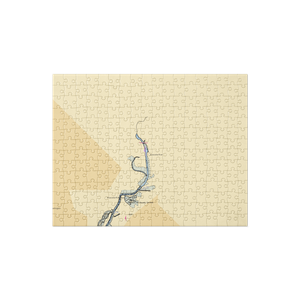 Bladensburg Boathouse (Hyattsville, MD) NOAA Chart Jigsaw Puzzle