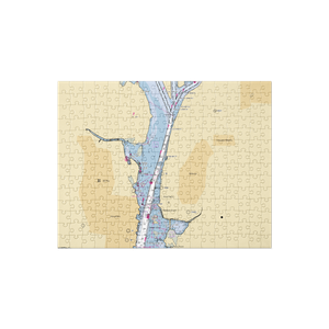 Capital Cove Marina (Washington, DC) NOAA Chart Jigsaw Puzzle