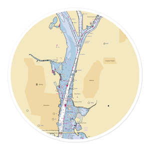 Capital Cove Marina (Washington, DC) NOAA Chart Sticker