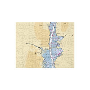 Old Dominion Boat Club (Alexandria, VA) NOAA Chart Jigsaw Puzzle