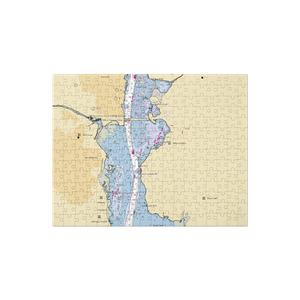 National Harbor Marina (Alexandria, VA) NOAA Chart Jigsaw Puzzle