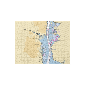 Belle Haven Marina (Alexandria, VA) NOAA Chart Jigsaw Puzzle