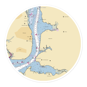 Tantallon Marina (Alexandria, VA) NOAA Chart Sticker