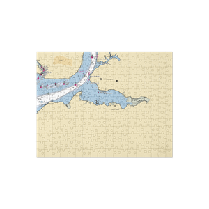 Fort Washington Marina (Accokeek, MD) NOAA Chart Jigsaw Puzzle