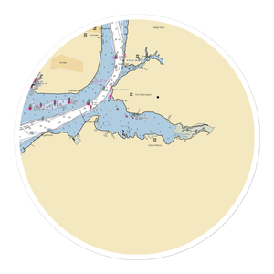 Fort Washington Marina (Accokeek, MD) NOAA Chart Sticker