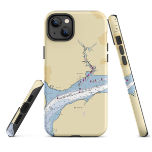 Mount Vernon Wharf (Fairfax, VA) NOAA Chart  Tough iPhone Case