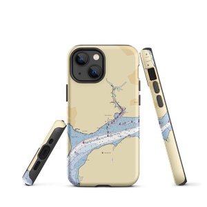 Mount Vernon Wharf (Fairfax, VA) NOAA Chart  Tough iPhone Case