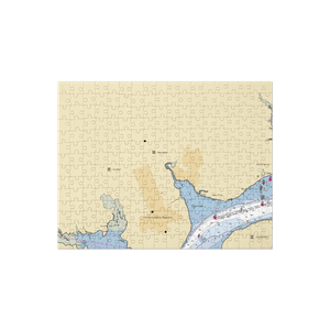 Fort Belvoir Marina, MWR (Fort Belvoir, VA) NOAA Chart Jigsaw Puzzle