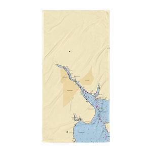 Prince William Marine (Occoquan, VA) NOAA Chart Towel