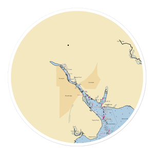 Hoffmaster's Marina (Occoquan, VA) NOAA Chart Sticker