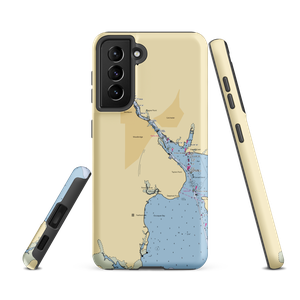 Captain John S Beach Marina (Occoquan, VA) NOAA Chart Samsung Phone Case