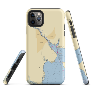 Private Slip at Fairfax YC (Occoquan, VA) NOAA Chart  Tough iPhone Case