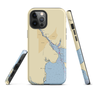 Fairfax Yacht Club (Occoquan, VA) NOAA Chart  Tough iPhone Case