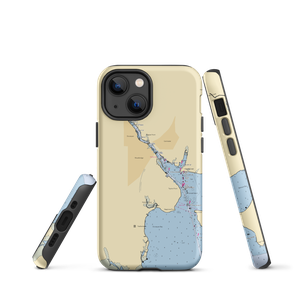 Fairfax Yacht Club (Occoquan, VA) NOAA Chart  Tough iPhone Case