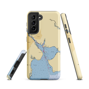 Belmont Bay Harbor (Occoquan, VA) NOAA Chart Samsung Phone Case