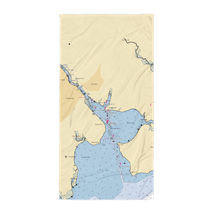 Belmont Bay Harbor (Occoquan, VA) NOAA Chart Towel