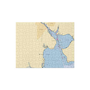 Tyme N Tyde Marina (Woodbridge, VA) NOAA Chart Jigsaw Puzzle