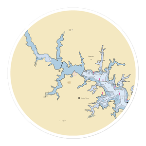 Mike's Crab House (Harwood, MD) NOAA Chart Sticker