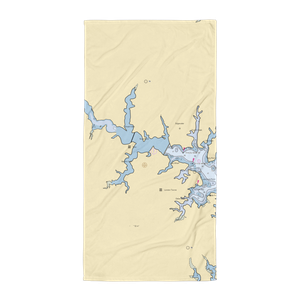 Warehouse Creek Marina (Tracys Landing, MD) NOAA Chart Towel