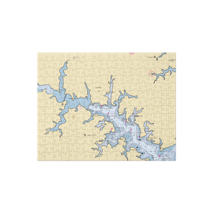 Liberty Marina (Tracys Landing, MD) NOAA Chart Jigsaw Puzzle