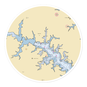 Liberty Marina (Tracys Landing, MD) NOAA Chart Sticker