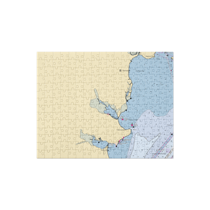 Hampton's Landing Marina (Woodbridge, VA) NOAA Chart Jigsaw Puzzle