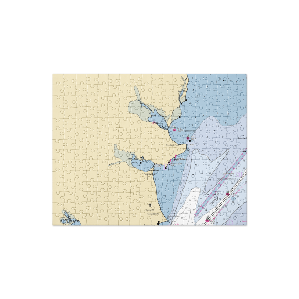 EZ Cruz Marina (Woodbridge, VA) NOAA Chart Jigsaw Puzzle 