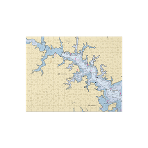 London Towne Marina (Tracys Landing, MD) NOAA Chart Jigsaw Puzzle