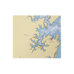 West River Fuel Dock (Churchton, MD) NOAA Chart  Gaming Mouse Pad