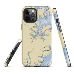 DiMillo's on the Chesapeake (Churchton, MD) NOAA Chart  Tough iPhone Case