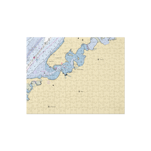 Sweden Point Marina (Marbury, MD) NOAA Chart Jigsaw Puzzle