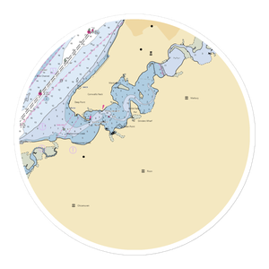 Sweden Point Marina (Marbury, MD) NOAA Chart Sticker