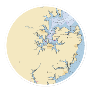 Hartge Yacht Harbor (Churchton, MD) NOAA Chart Sticker