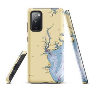 Happy Harbor Inn (Friendship, MD) NOAA Chart Samsung Phone Case