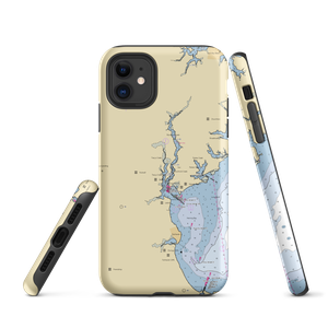 Happy Harbor Inn (Friendship, MD) NOAA Chart  Tough iPhone Case