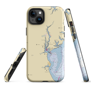 Happy Harbor Inn (Friendship, MD) NOAA Chart  Tough iPhone Case