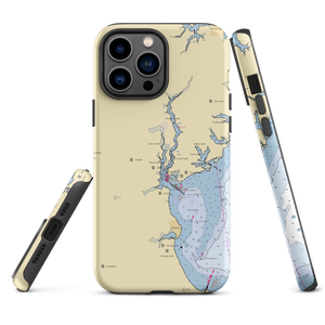 Bridge Marina (Friendship, MD) NOAA Chart  Tough iPhone Case