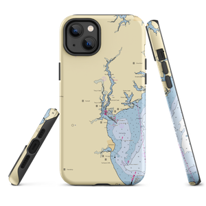 Bridge Marina (Friendship, MD) NOAA Chart  Tough iPhone Case