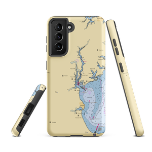 Bay Harbor Boatyard (Friendship, MD) NOAA Chart Samsung Phone Case